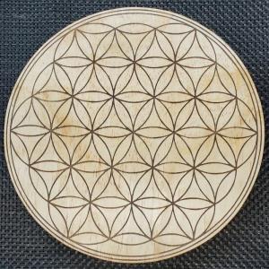 Crystal Grid Board - Flower of Life Large (10" - 12")