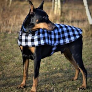 Custom reversible coats [Buffalo Plaid Red & Black]